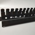 metal cable tie mount 19 inch 1U 12 ports Metal cable management Factory